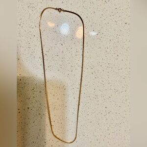 14K gold necklace chain 17”